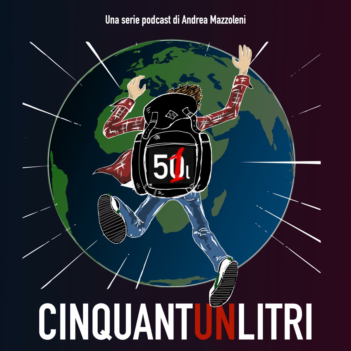 copertina del podcast 51 litri di Andrea Mazzoleni